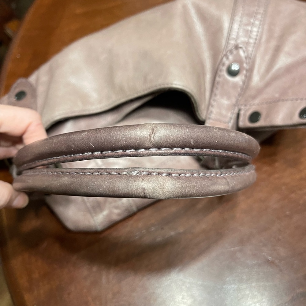FRYE MELISSA satchel Pull-Up Leather Tote Carryall Shoulder Bag Shopper purse - Picture 8 of 16